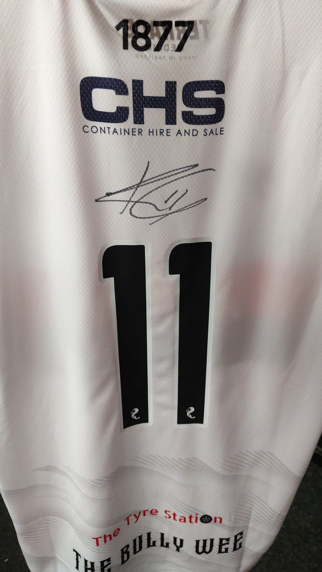 Win Kyle Connell's Match Worn Hat Trick Shirt